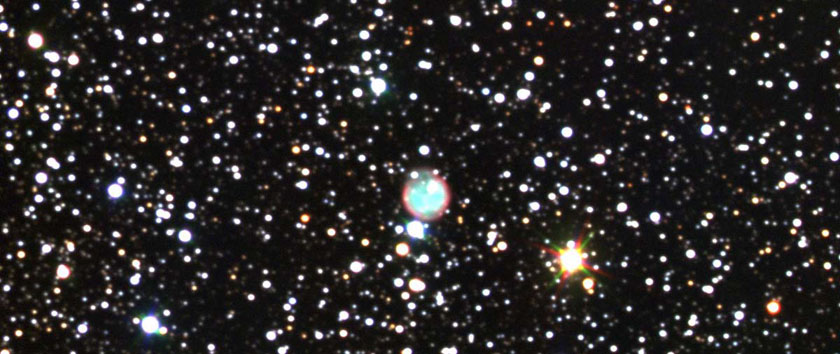 Planetary Nebula NGC 7048 in the rich star fields of the Milky Way